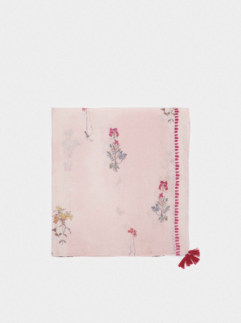 Parfois Шарф с цветочным принтом ( цвет), артикул 184253 | Фото 1