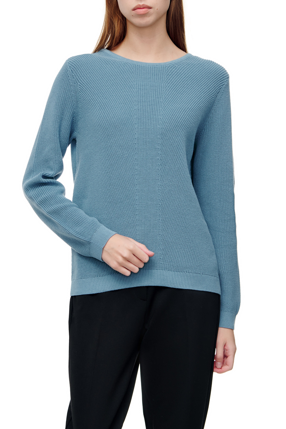 Женский Gerry Weber Джемпер из натурального хлопка (цвет ), артикул 97660-44701 | Фото 4