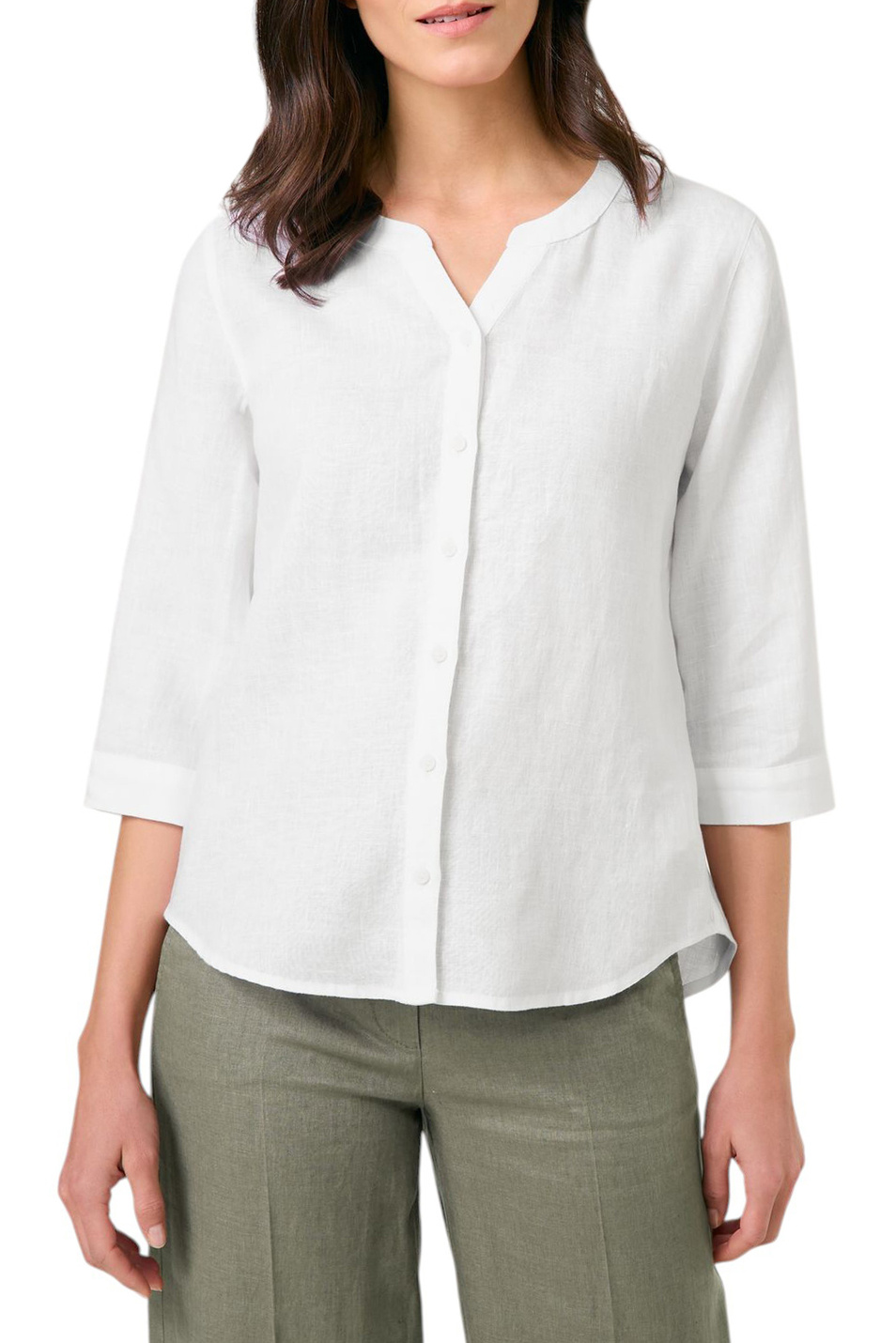 Женский Gerry Weber Рубашка из льна (цвет ), артикул 560049-31471 | Фото 3
