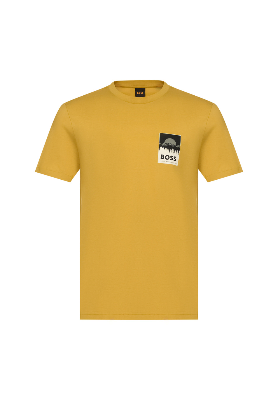 Мужской BOSS Футболка Plain из хлопка (цвет ), артикул 50556023 | Фото 1