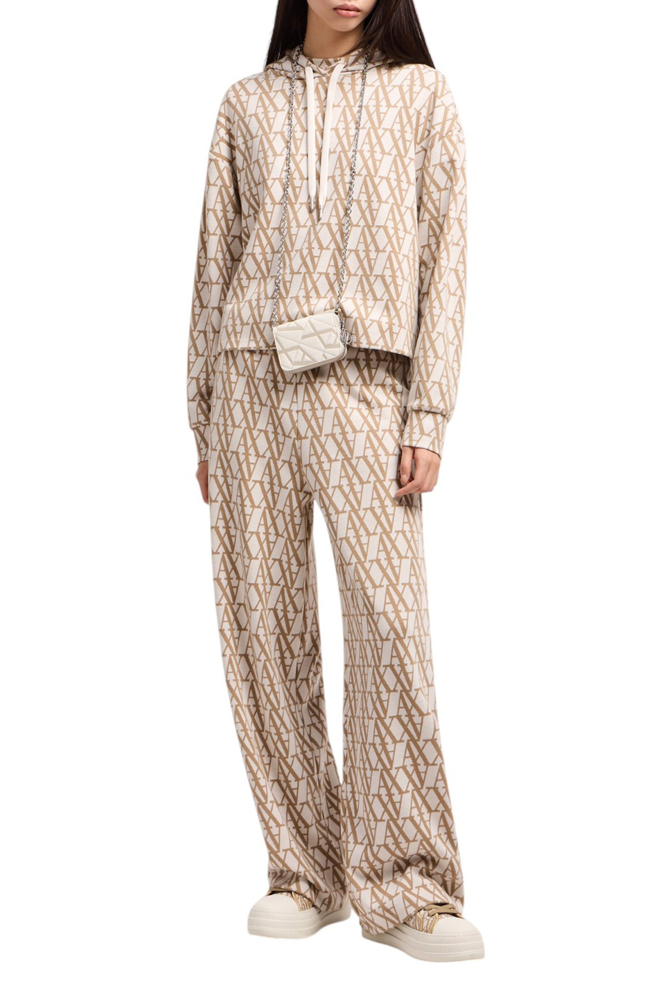 Женский Armani Exchange Худи с логотипом (цвет ), артикул XW000381-AF12057 | Фото 2