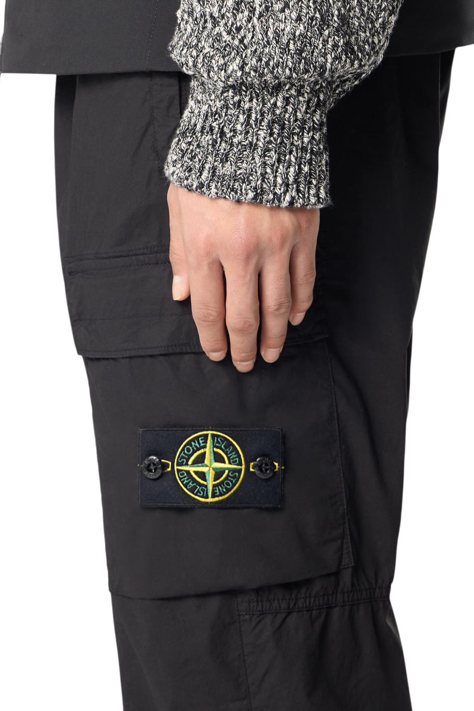 Мужской Stone Island Брюки карго однотонные (цвет ), артикул L1S153100031-S0003 | Фото 5