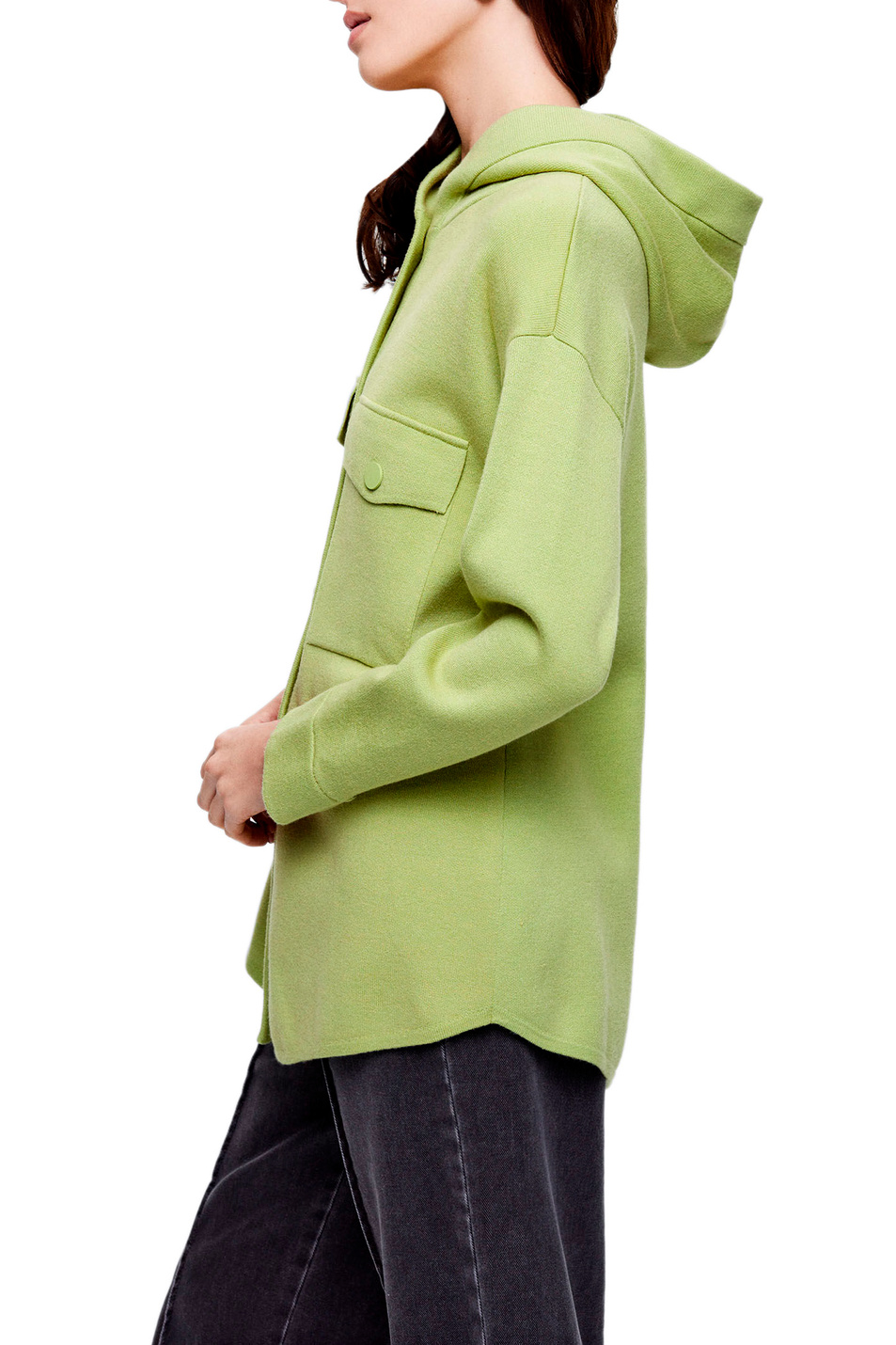 Женский Parfois Куртка-рубашка с нагрудными карманами (цвет ), артикул 204776 | Фото 4