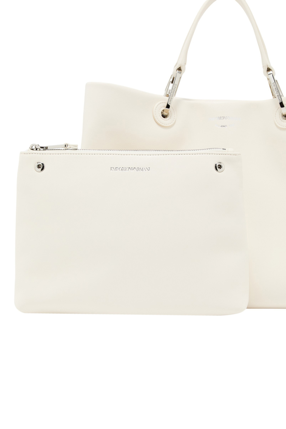 Женский Emporio Armani Сумка-шопер из натуральной кожи (цвет ), артикул EW000360-AF18673 | Фото 2