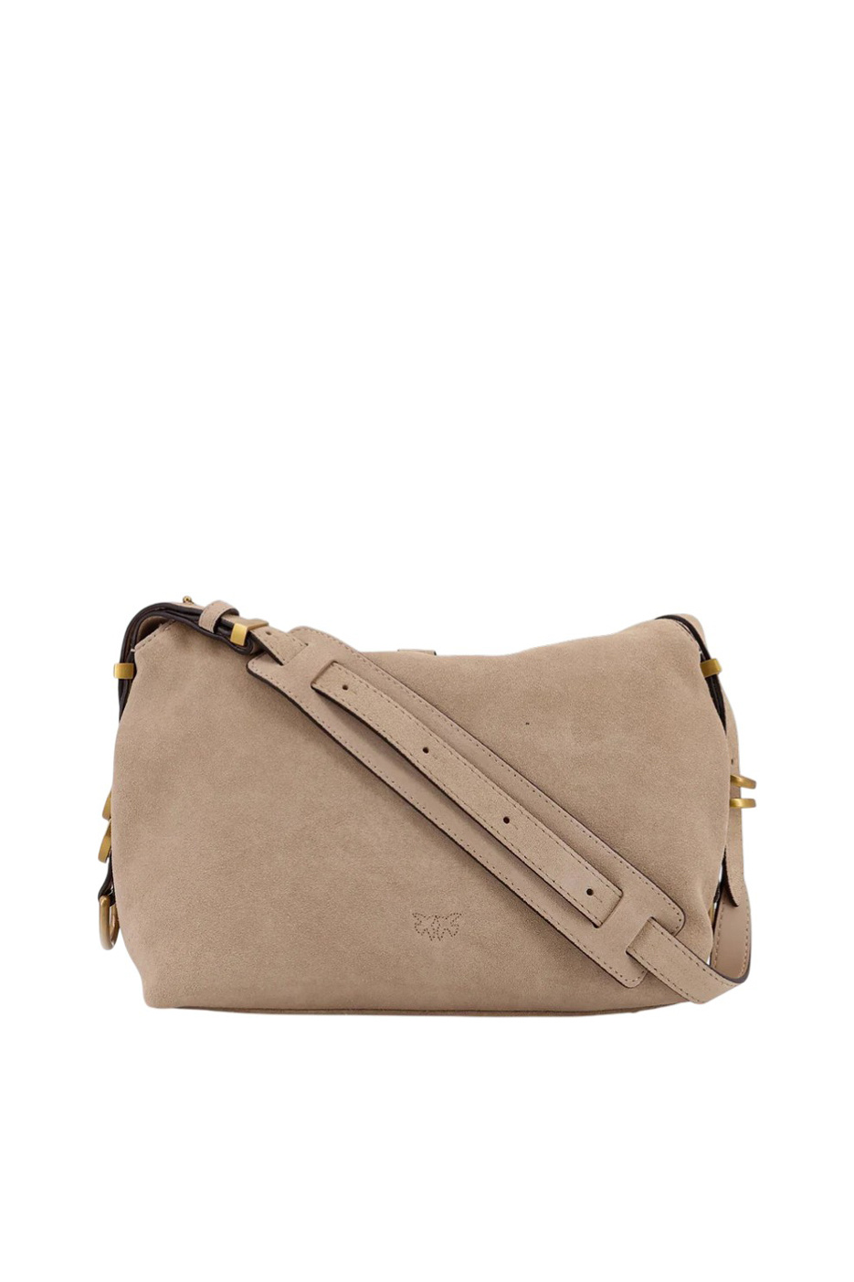 Женский Pinko Сумка SADDLE из натуральной замши (цвет ), артикул 105895A0F6 | Фото 3