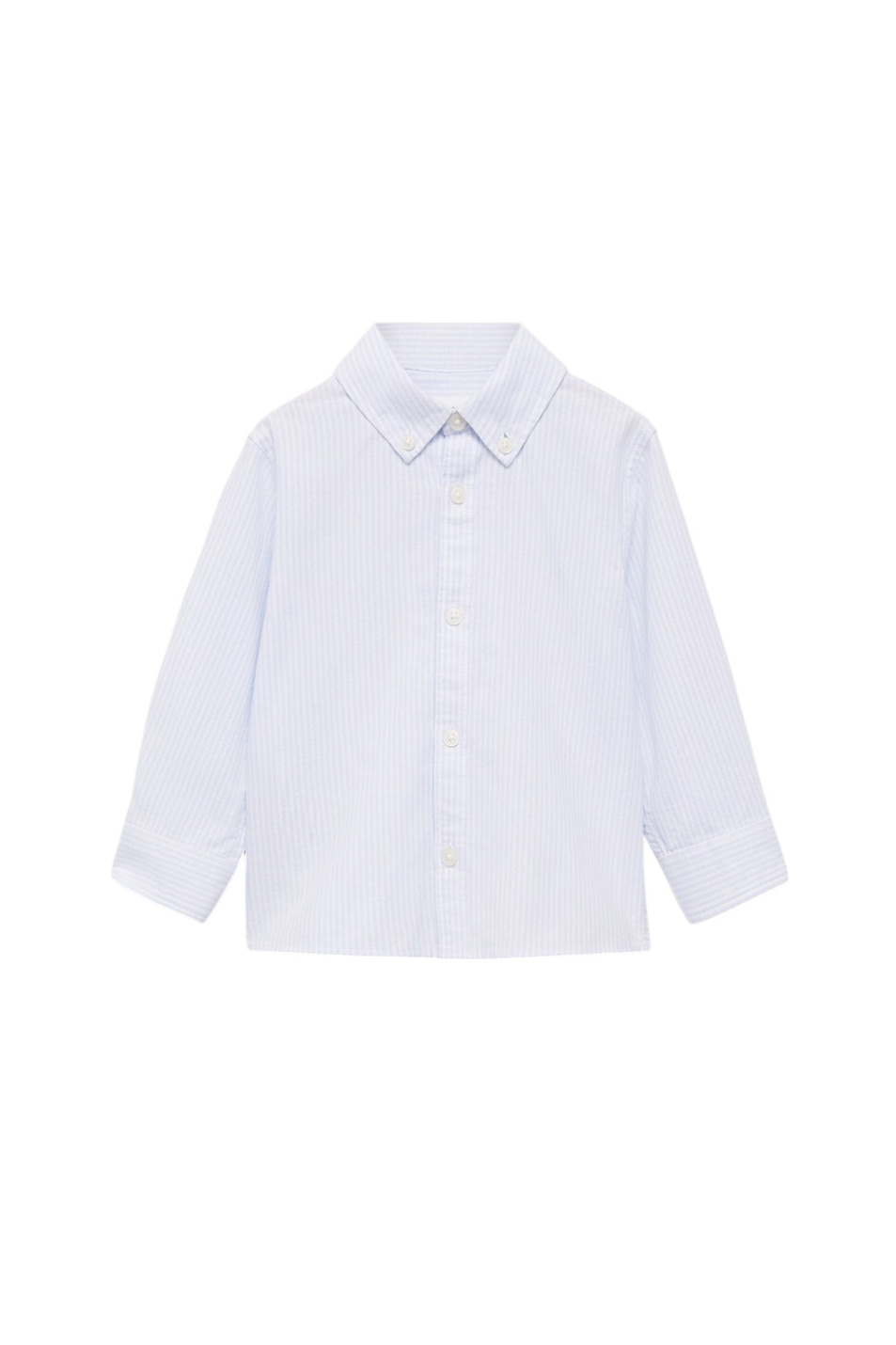 Мальчикам Mango Kids Рубашка OXFORDBR в полоску (цвет ), артикул 87040623 | Фото 1
