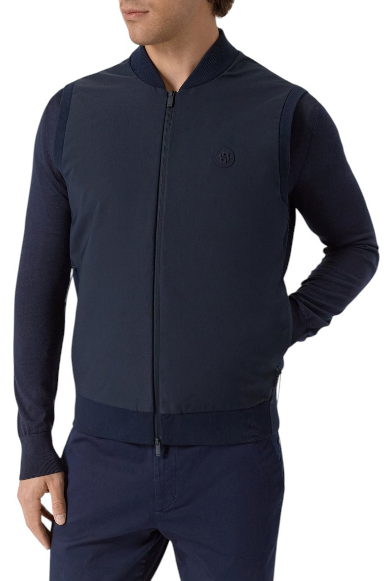 Мужской BOSS Жилет Imarlo однотонный (цвет ), артикул 50543164 | Фото 4