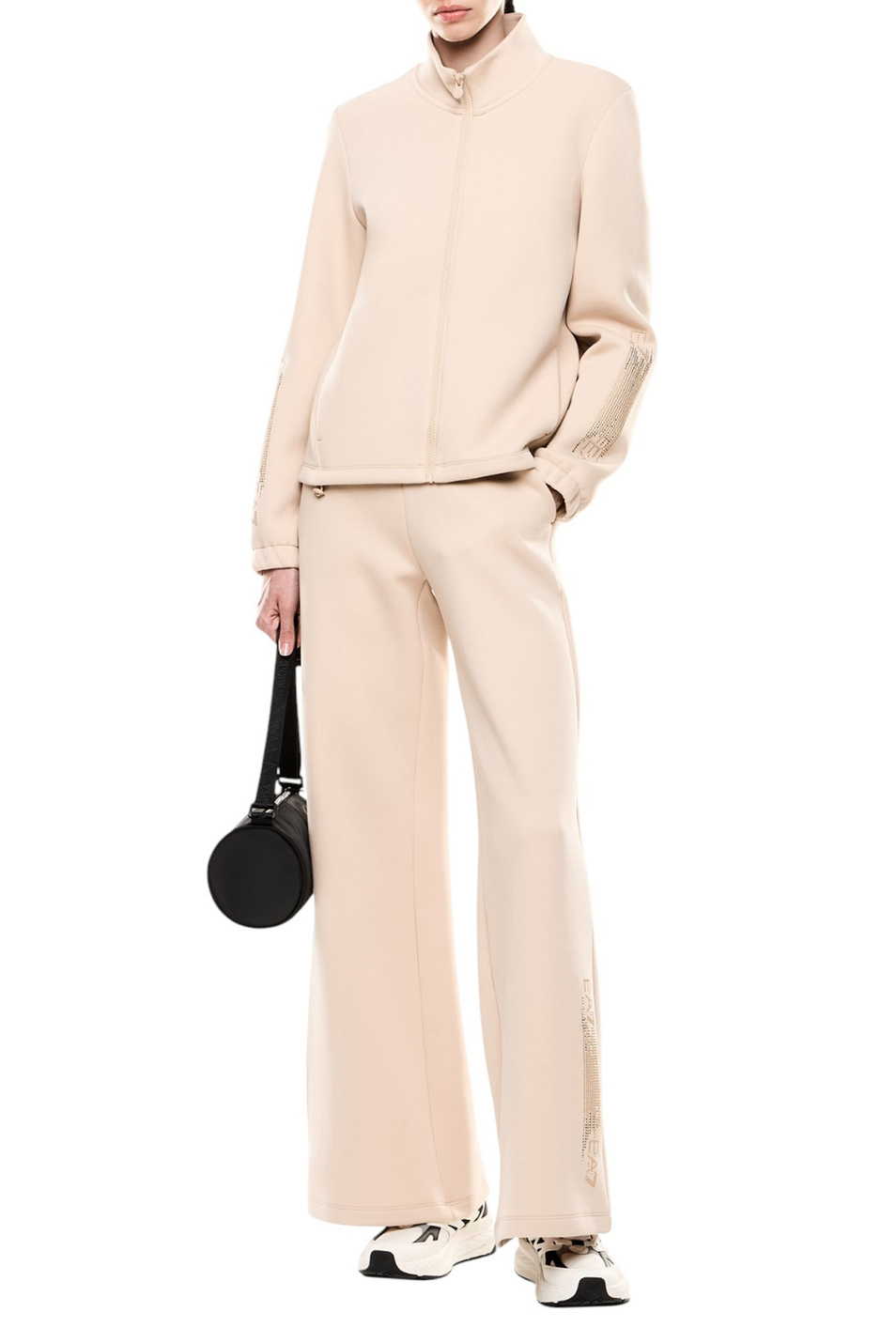 Женский EA7 Толстовка со стразами (цвет ), артикул 7W000523-AF13151 | Фото 2