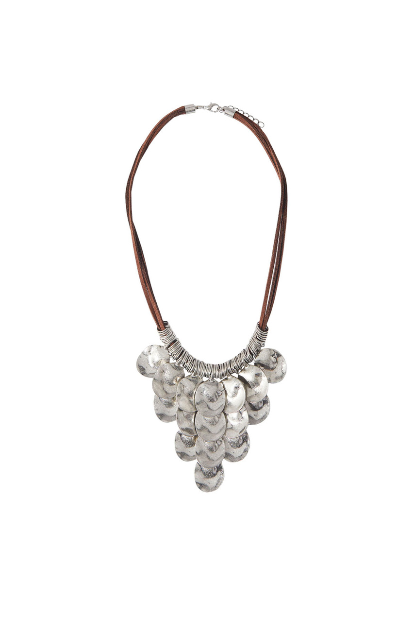 Ожерелье с подвесками|Основной цвет:Серебристый|Артикул:219178 | Фото 1