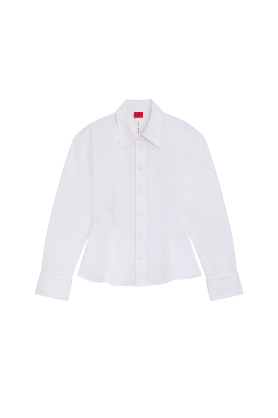 Рубашка Emperor из хлопка|Основной цвет:Белый Женский HUGO Рубашка Emperor из хлопка (цвет ), артикул 50552863 | Фото 1