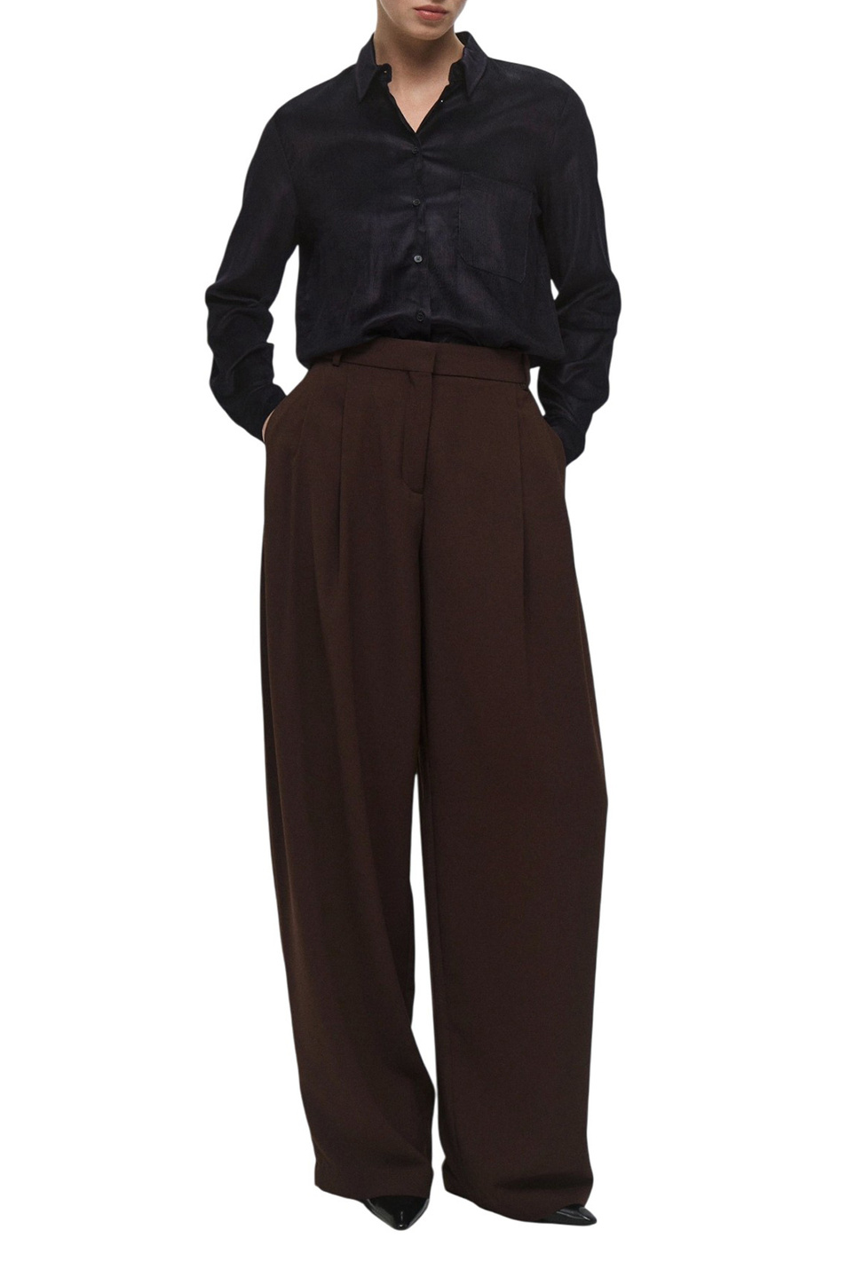 Женский Emme Marella Блузка ORMA с накладным карманом (цвет ), артикул 2525116191 | Фото 3