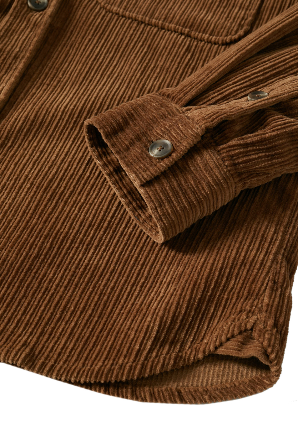 Мужской Mango Man Вельветовая рубашка BAKU стандартного кроя с карманами (цвет ), артикул 37005926 | Фото 6