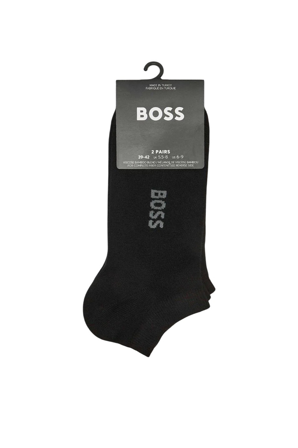 Носки в комплекте из 2 пар|Основной цвет:Черный Мужской BOSS Носки в комплекте из 2 пар (цвет ), артикул 50538188 | Фото 2
