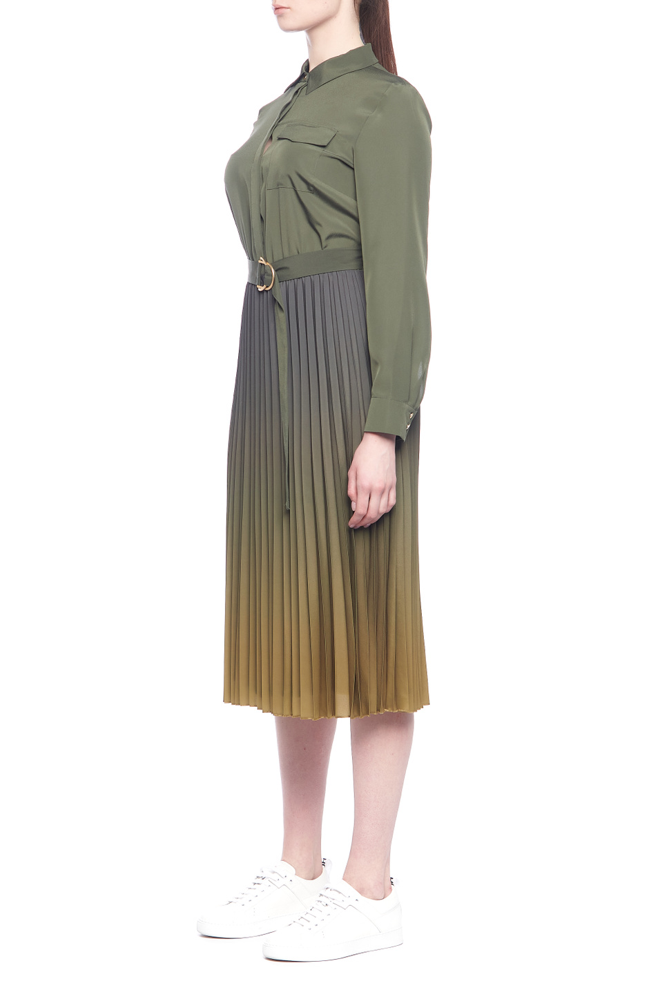 Gerry Weber Платье-рубашка с плиссировкой (цвет ), артикул 580007-31527 | Фото 3