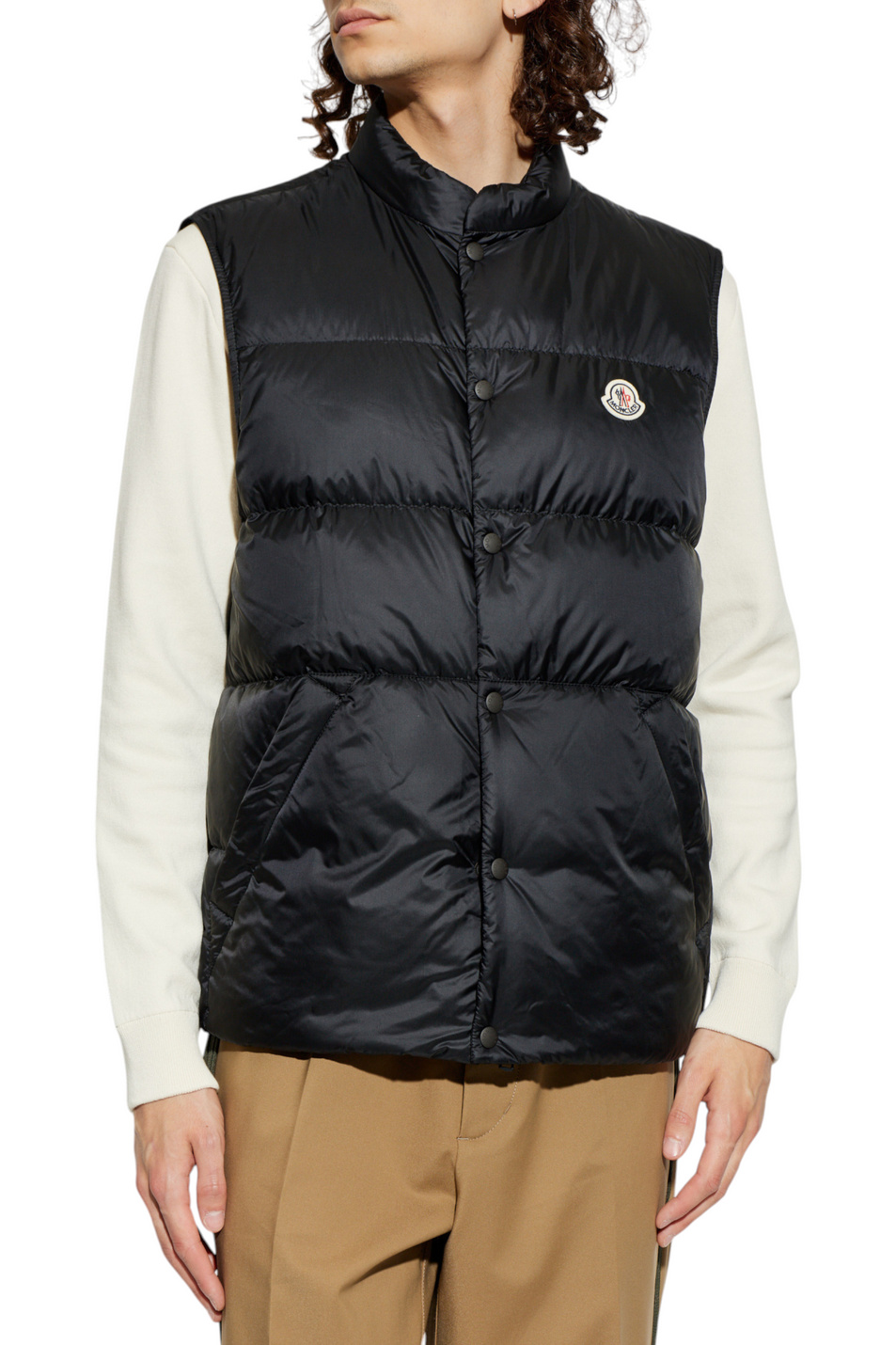 Мужской Moncler Жилет TUQUEROUYE с пуховым наполнителем (цвет ), артикул L20911A00028-597YF | Фото 3