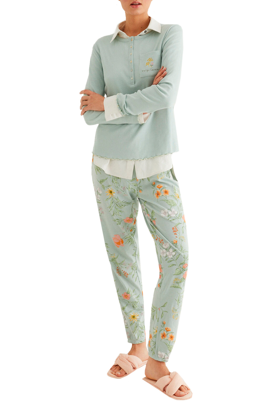 Women'secret Пижама с лонгсливом и брюками (цвет ), артикул 3593921 | Фото 1