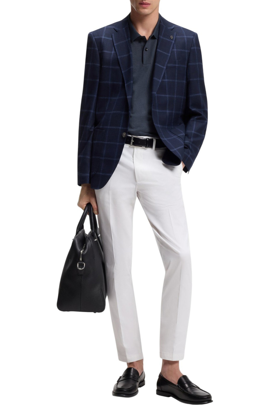 Мужской BOSS Поло Parlay из хлопка (цвет ), артикул 50555172 | Фото 2