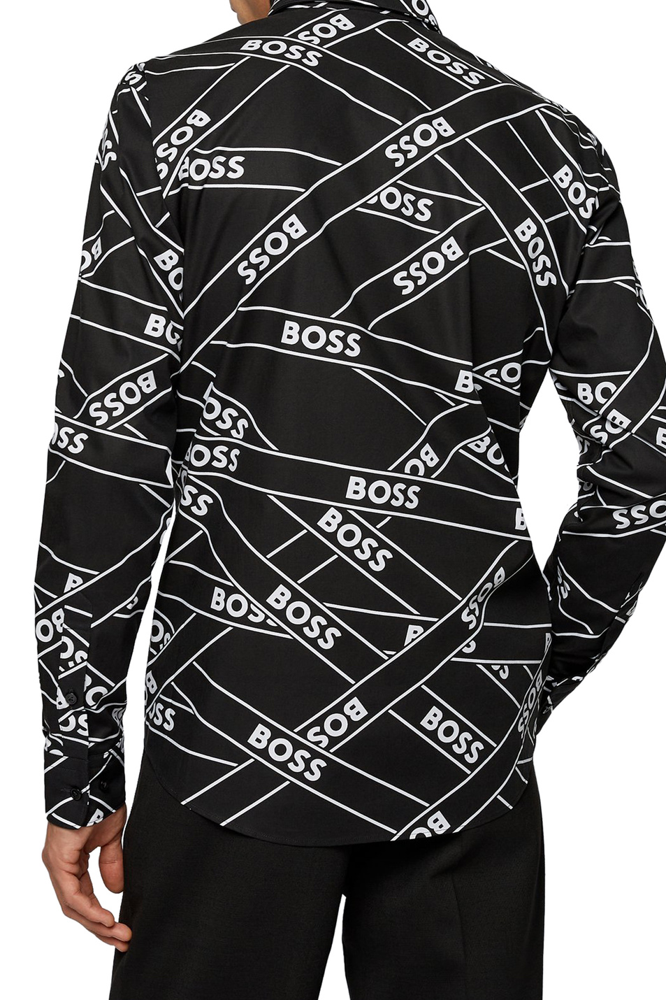BOSS Рубашка приталенного кроя с логотипом (цвет ), артикул 50464071 | Фото 4
