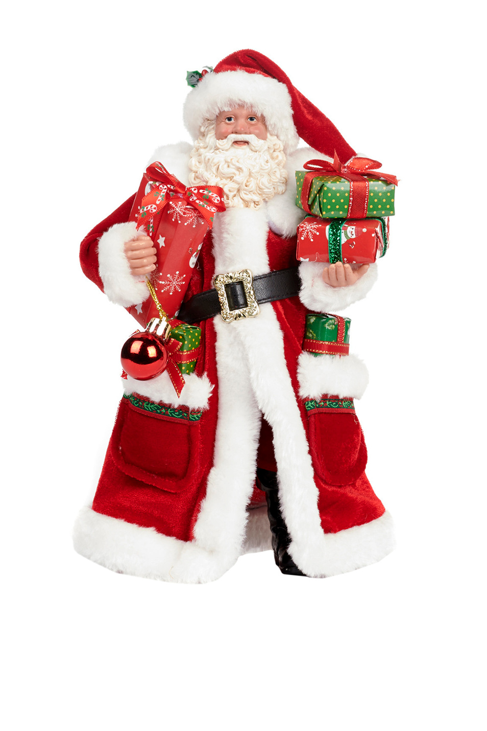 Не имеет пола Goodwill Фигурка декоративная "Санта с подарками", 28см (цвет ), артикул AS 25015 | Фото 1