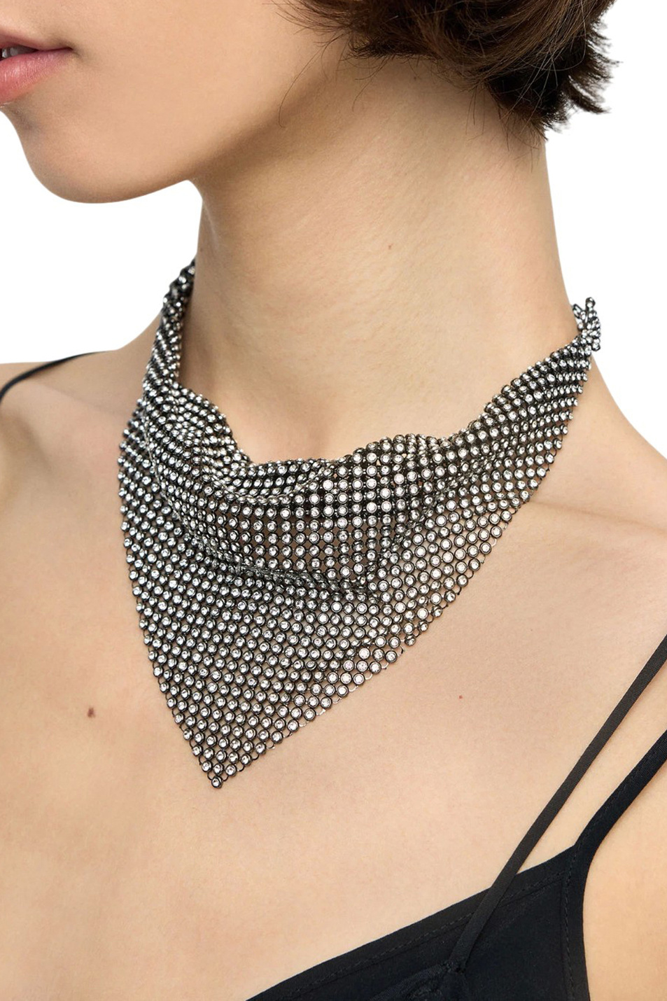 Женский Parfois Ожерелье со стразами (цвет ), артикул 242703 | Фото 2