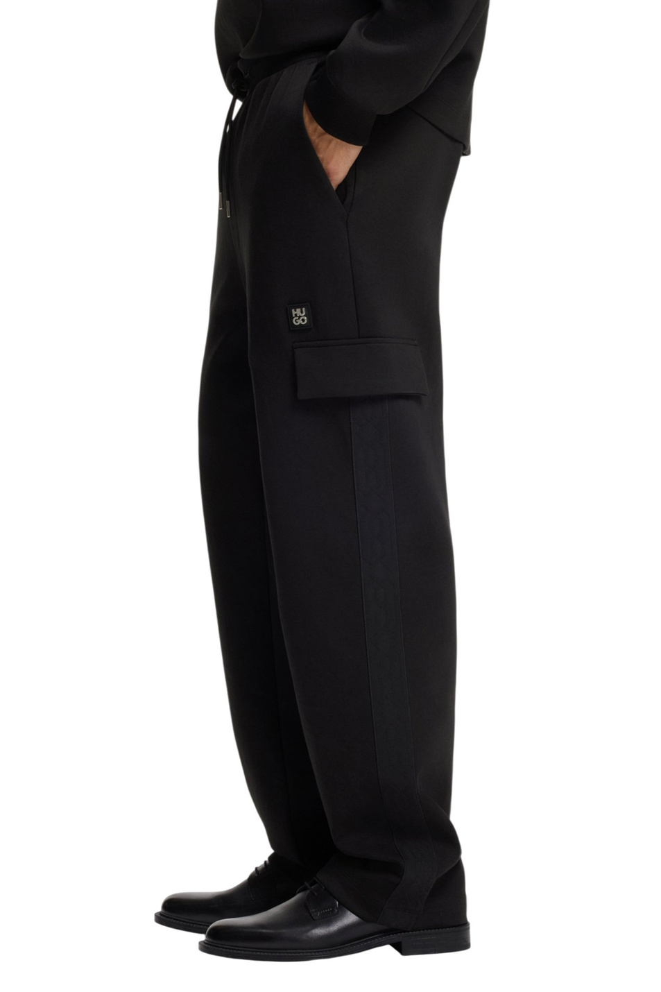 Мужской HUGO Брюки Danovopan с эластичным поясом (цвет ), артикул 50546376 | Фото 4