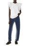 See by Chloe Двухцветные зауженные джинсы ( цвет), артикул CHS22SDP01160 | Фото 2