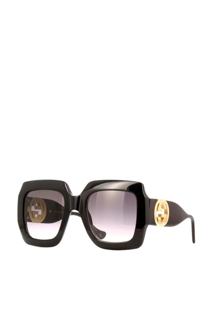 Солнцезащитные очки Gucci GG1022S|Основной цвет:Черный|Артикул:GG1022S | Фото 1