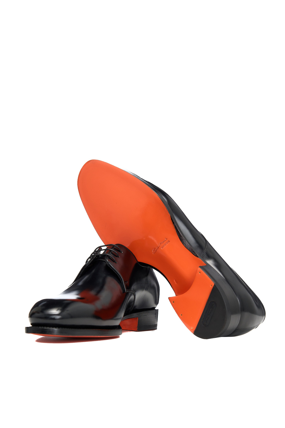 Дерби JACK из натруальной кожи|Основной цвет:Черный Мужской Santoni Дерби JACK из натруальной кожи (цвет ), артикул MCAG18886MC3HVVDN01 | Фото 5