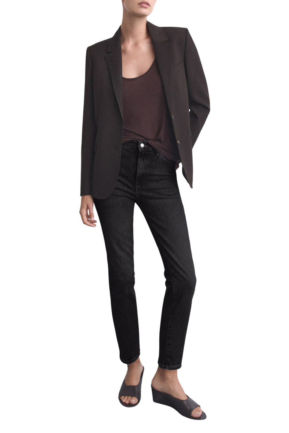 Женский Mango Джинсы CLAUDIA укороченные (цвет ), артикул 27041306 | Фото 2