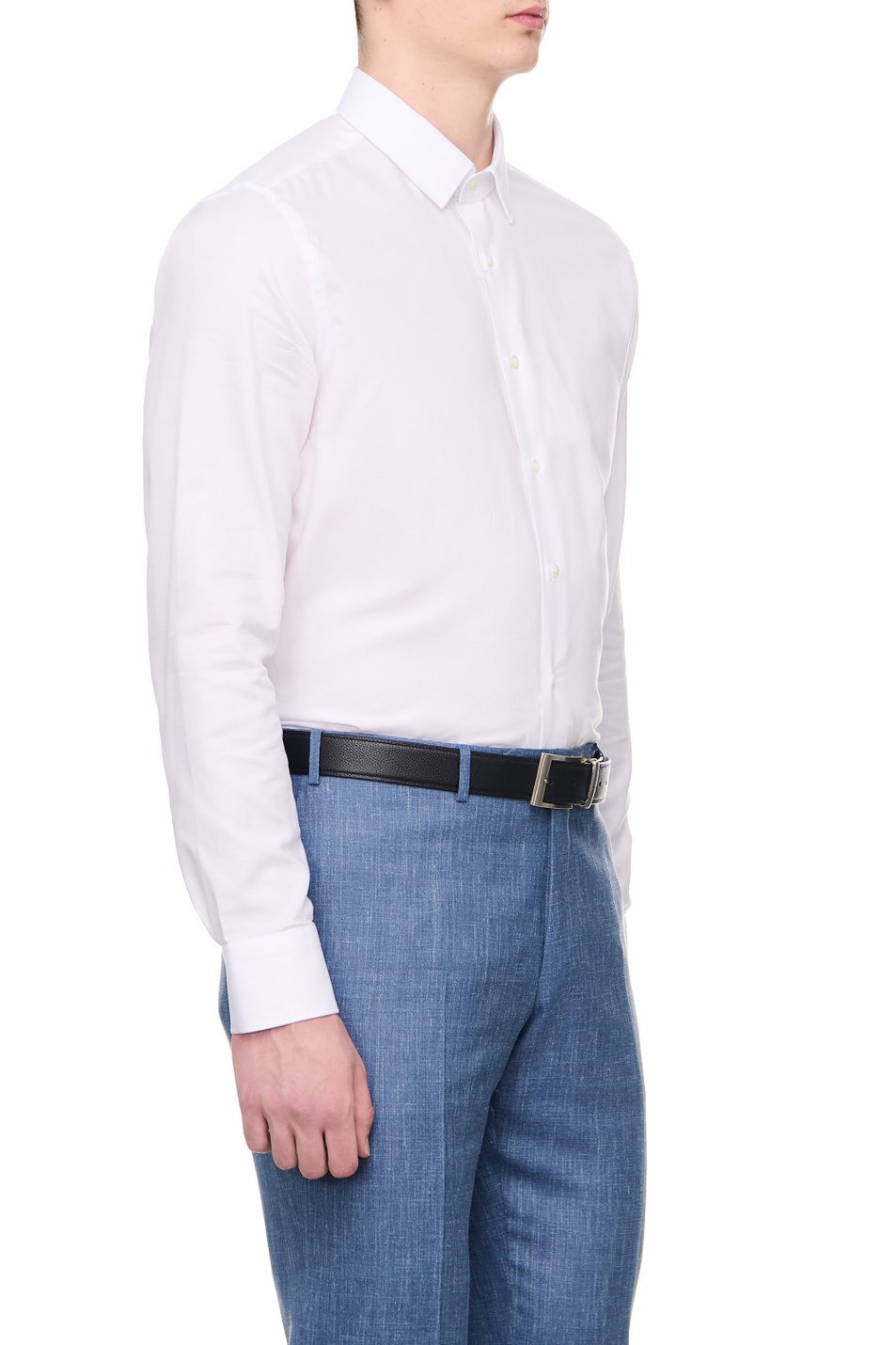 Мужской Canali Рубашка из натурального хлопка (цвет ), артикул XA1GB02904 | Фото 3