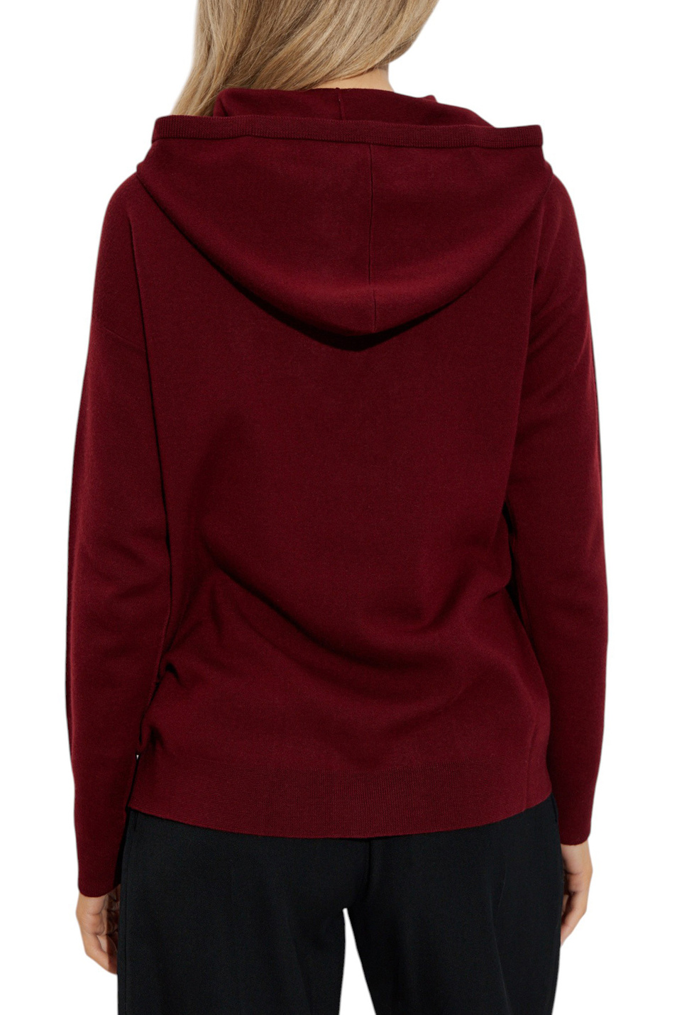 Женский Max Mara Худи TADDEO из шерсти с принтом (цвет ), артикул 2521366222 | Фото 5