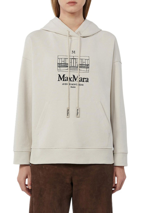 Женский Max Mara Худи ANDREA с логотипом (цвет ), артикул 2619921021 | Фото 4