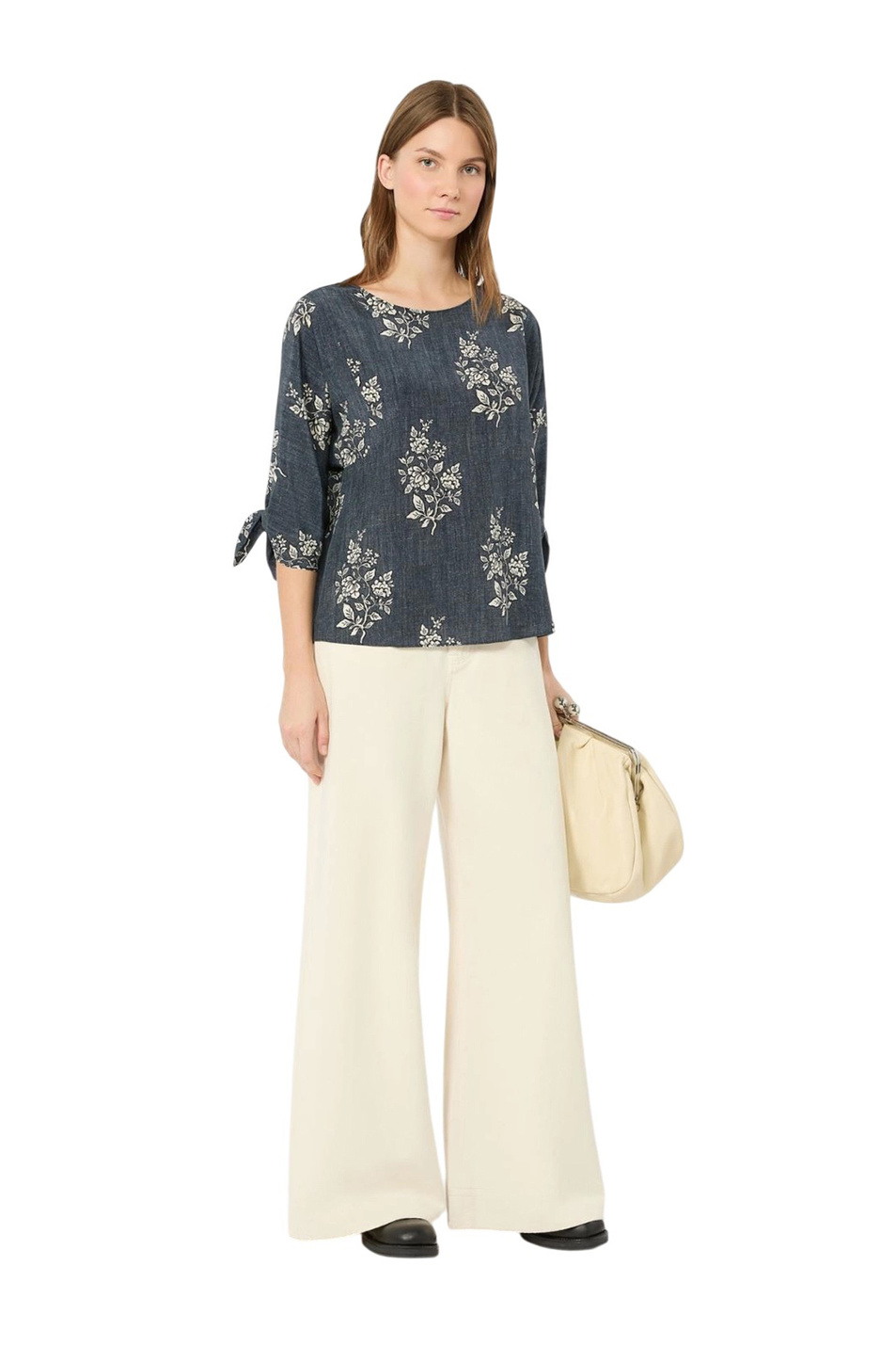 Женский Weekend Max Mara Блузка ADONE из шелка (цвет ), артикул 2625116061 | Фото 2