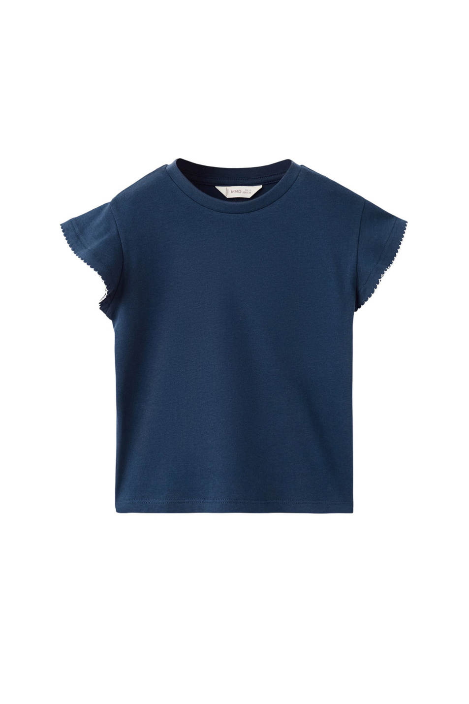 Девочкам Mango Kids Футболка MARA из хлопка (цвет ), артикул 27005159 | Фото 1