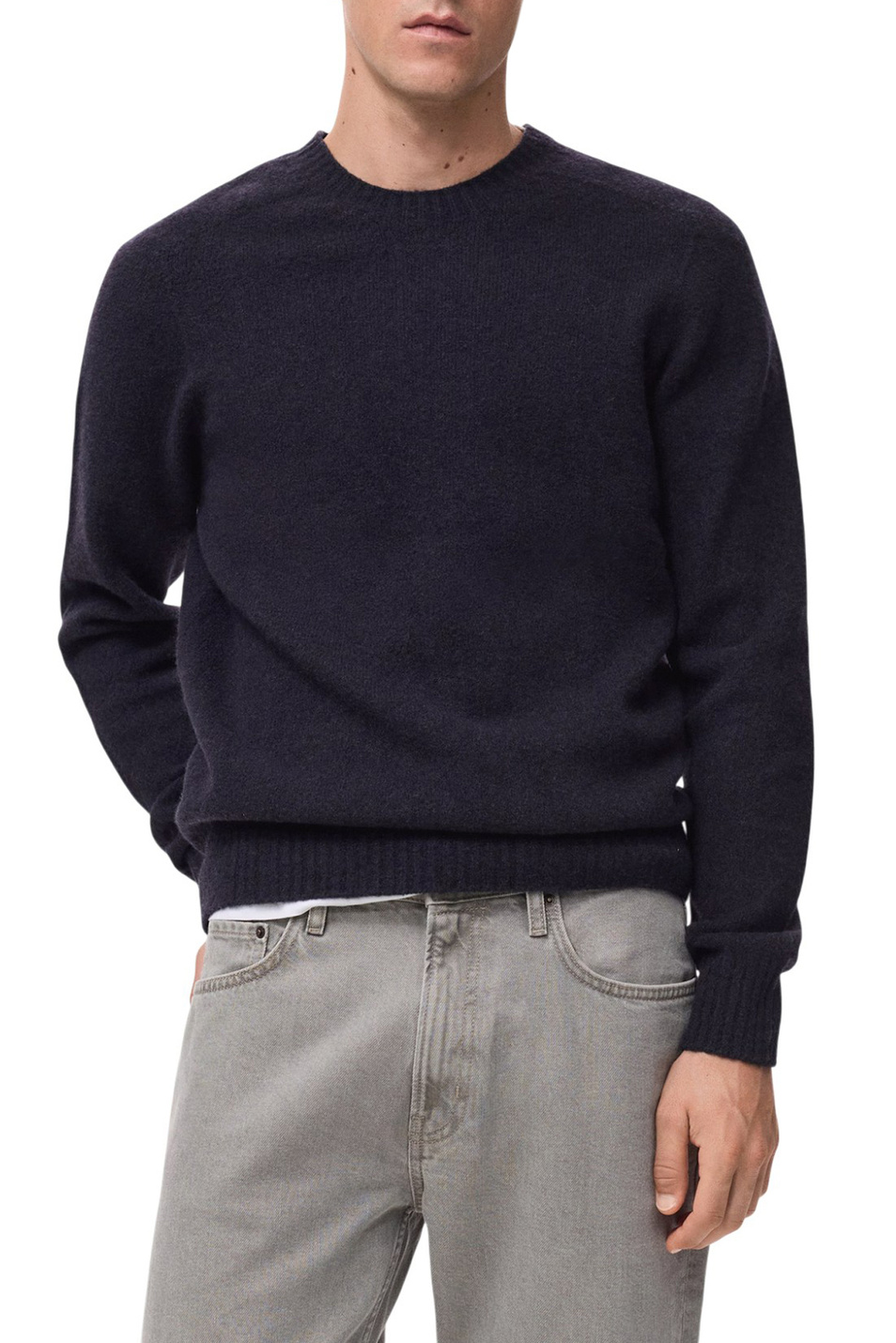 Мужской Mango Man Джемпер LOTUS с круглым вырезом (цвет ), артикул 17077895 | Фото 3