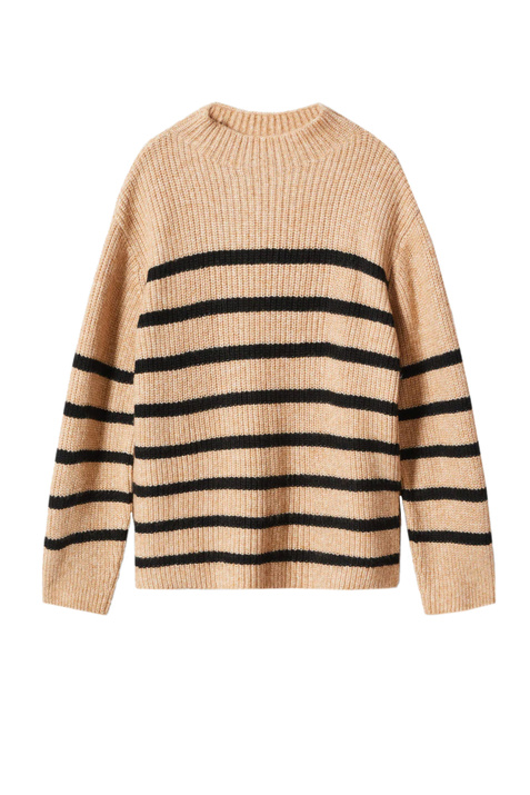Mango Вязаный свитер RION в полоску ( цвет), артикул 47000255 | Фото 1