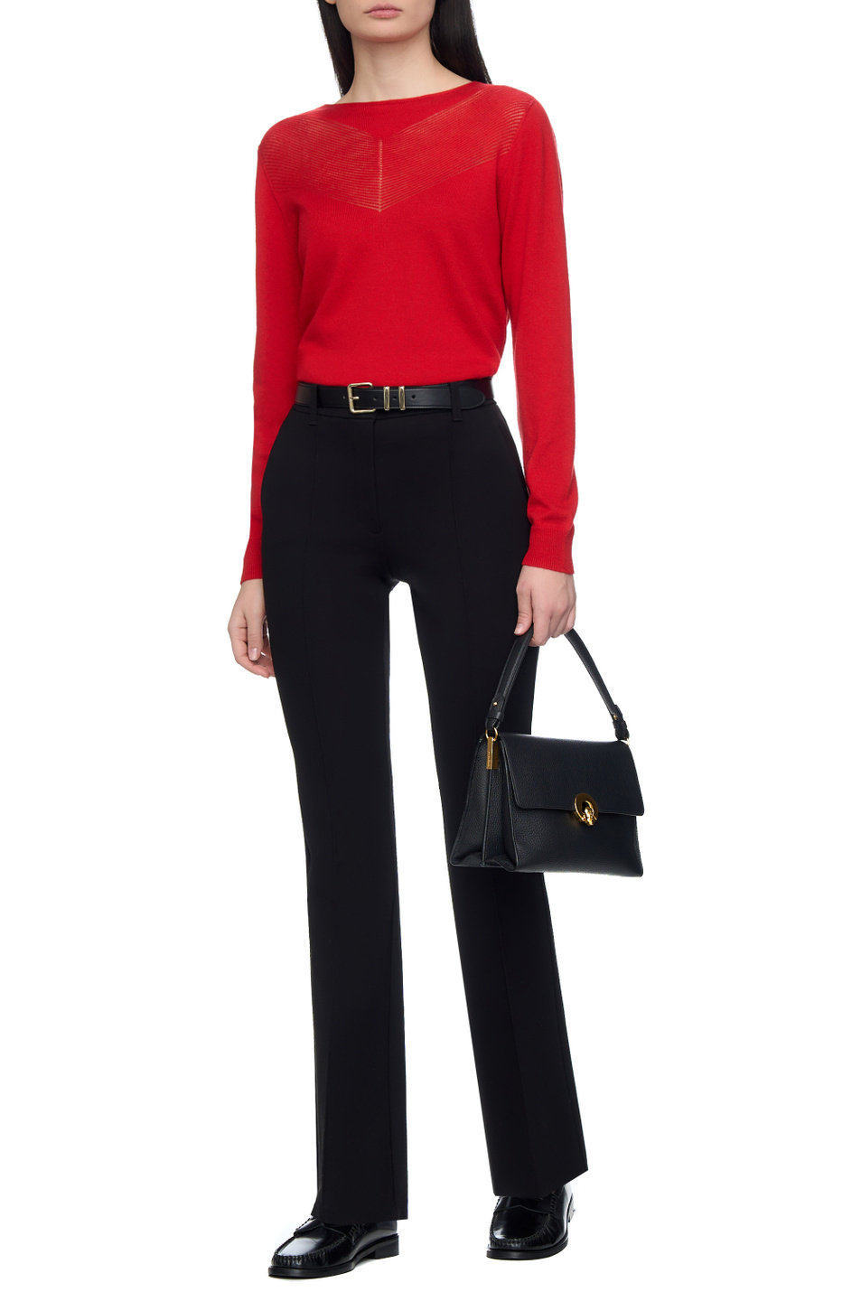 Женский Gerry Weber Джемпер однотонный (цвет ), артикул 370518-44726 | Фото 3