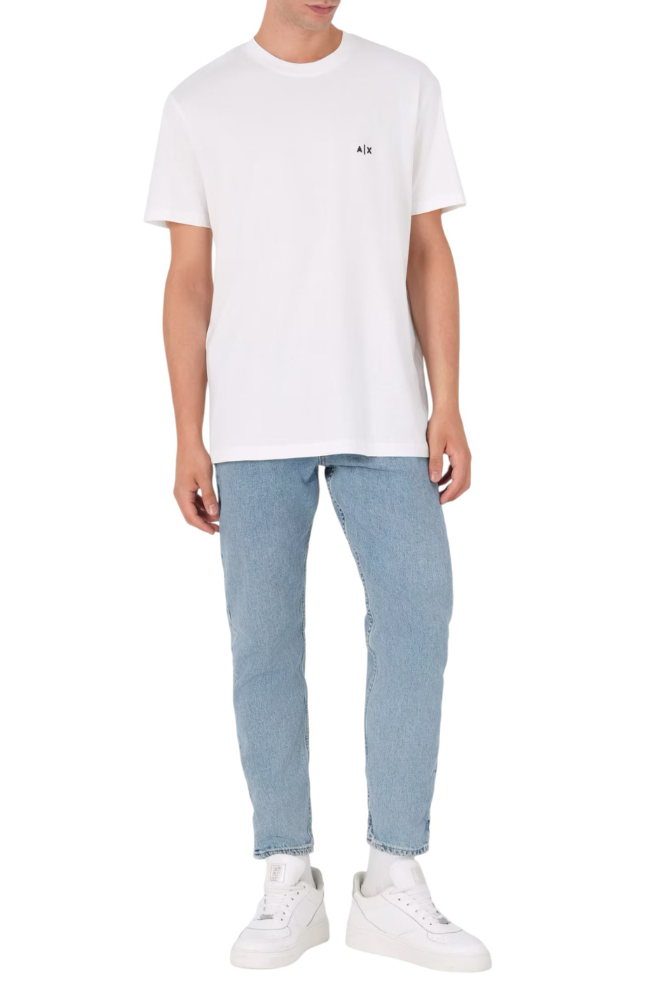 Мужской Armani Exchange Футболка из хлопка (цвет ), артикул XM001568-AF10358 | Фото 2