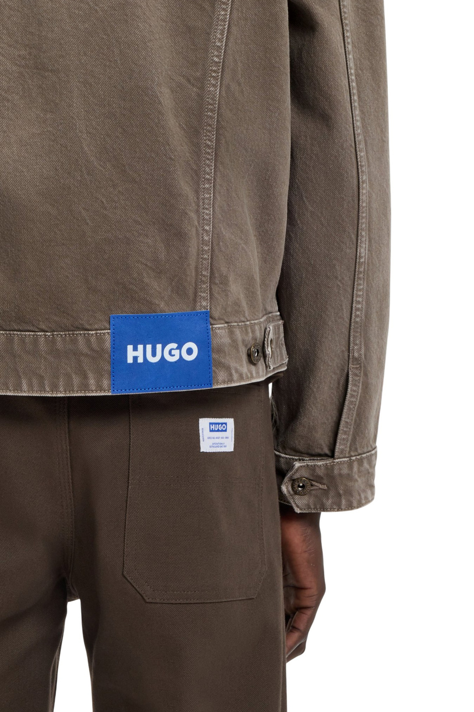 Куртка Dex джинсовая|Основной цвет:Коричневый Мужской HUGO Куртка Dex джинсовая (цвет ), артикул 50551912 | Фото 5