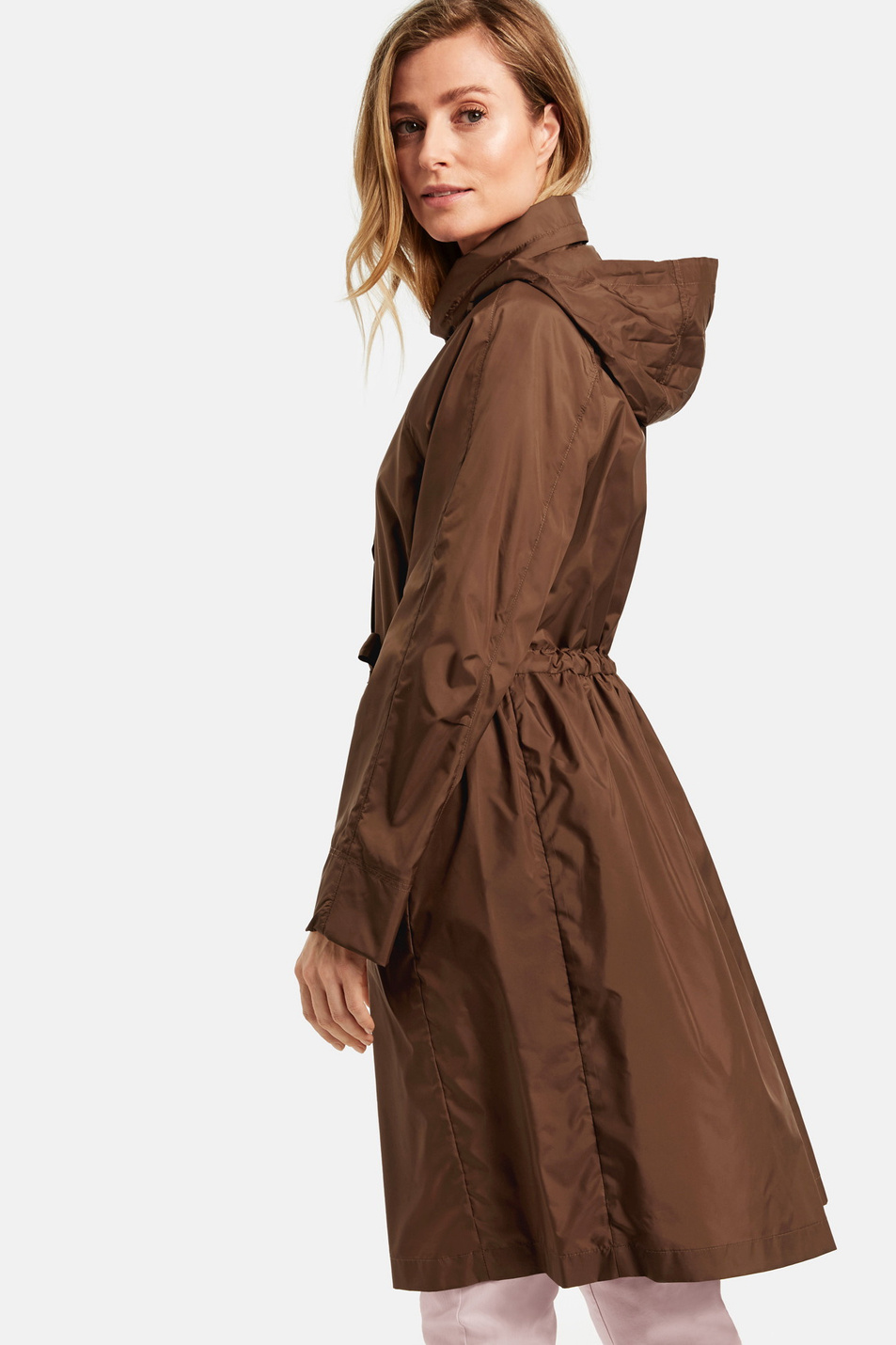 Женский Gerry Weber Плащ со скрытым капюшоном (цвет ), артикул 350007-31131 | Фото 4