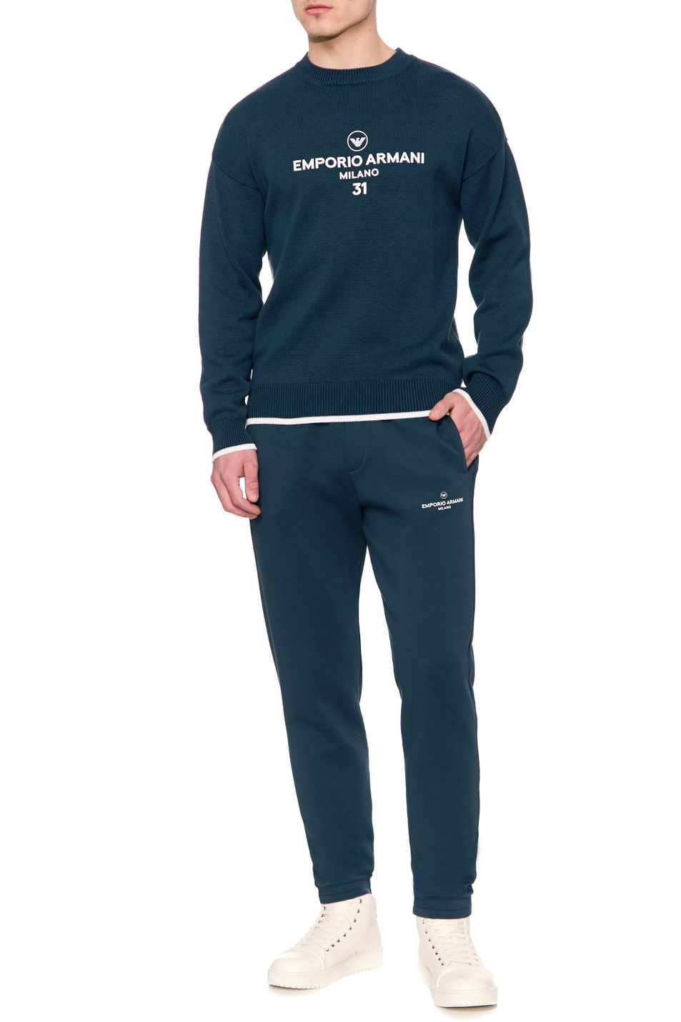 Мужской Emporio Armani Брюки с кулиской на поясе (цвет ), артикул 3L1PBR-1JHSZ | Фото 2