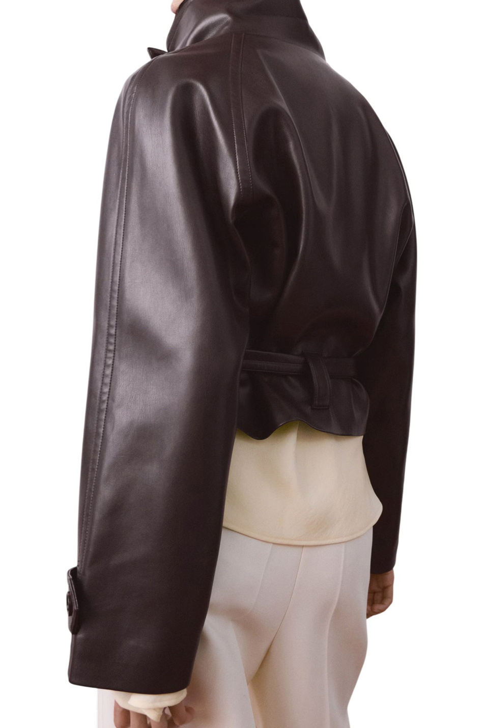 Женский Mango Куртка AURO из искусственной кожи (цвет ), артикул 27074433 | Фото 4