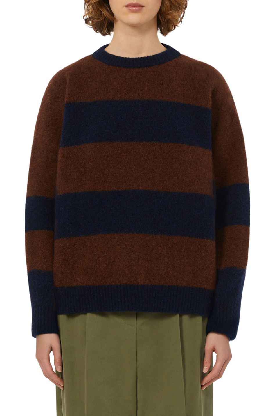 Женский Weekend Max Mara Джемпер TUONO из смесовой шерсти альпаки (цвет ), артикул 2525366142 | Фото 3