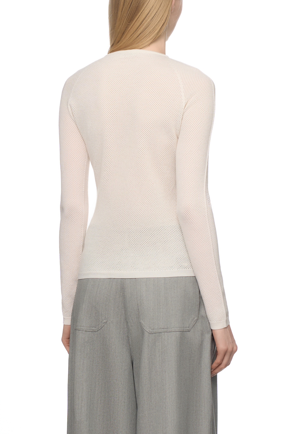 Женский Max Mara Джемпер TARTUFO из смесовой шерсти (цвет ), артикул 2521366102 | Фото 5