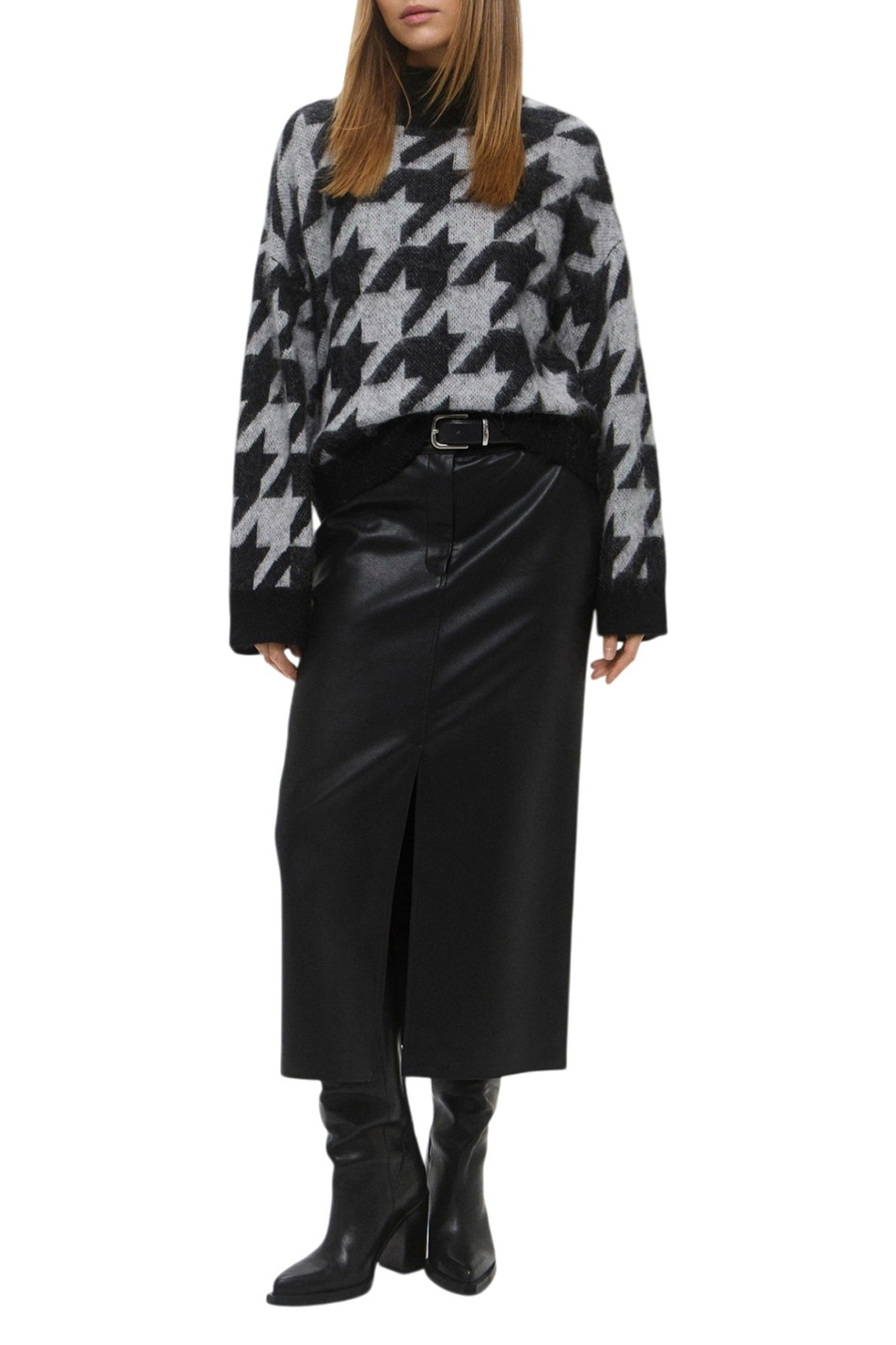 Женский HUGO Свитер Swan с принтом (цвет ), артикул 50548260 | Фото 3