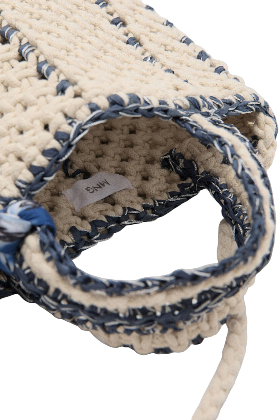 Девочкам Mango Kids Сумка MACRAME вязаная (цвет ), артикул 27045152 | Фото 3