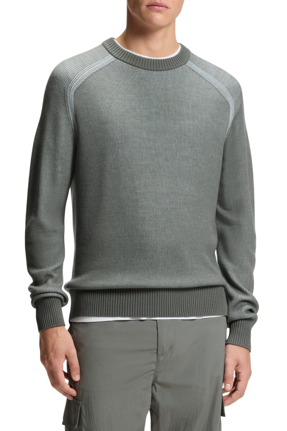 Мужской BOSS Джемпер Akajer из смесовой шерсти (цвет ), артикул 50555872 | Фото 3