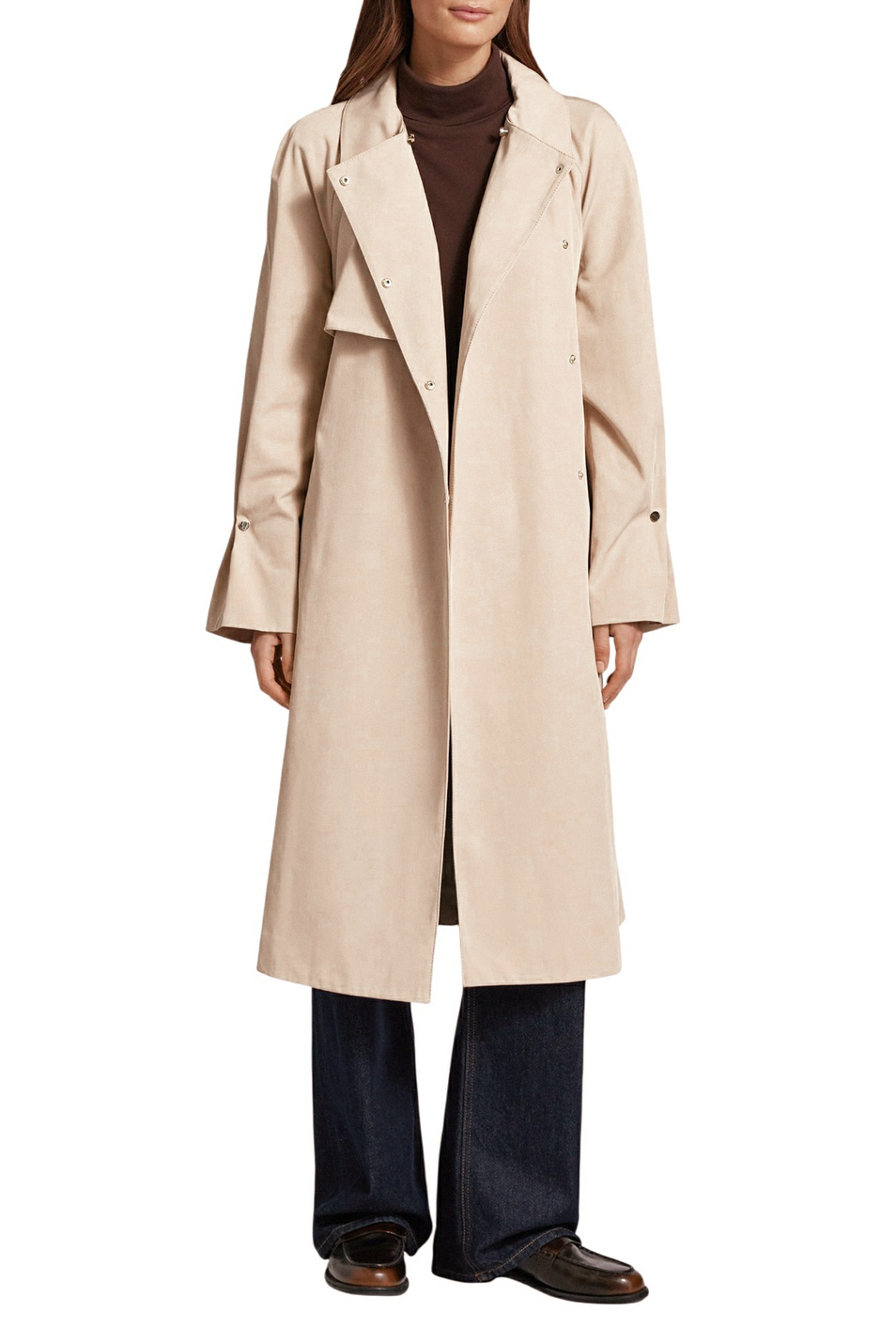 Женский Emporio Armani Тренч с поясом (цвет ), артикул EW003430-AF12646 | Фото 3