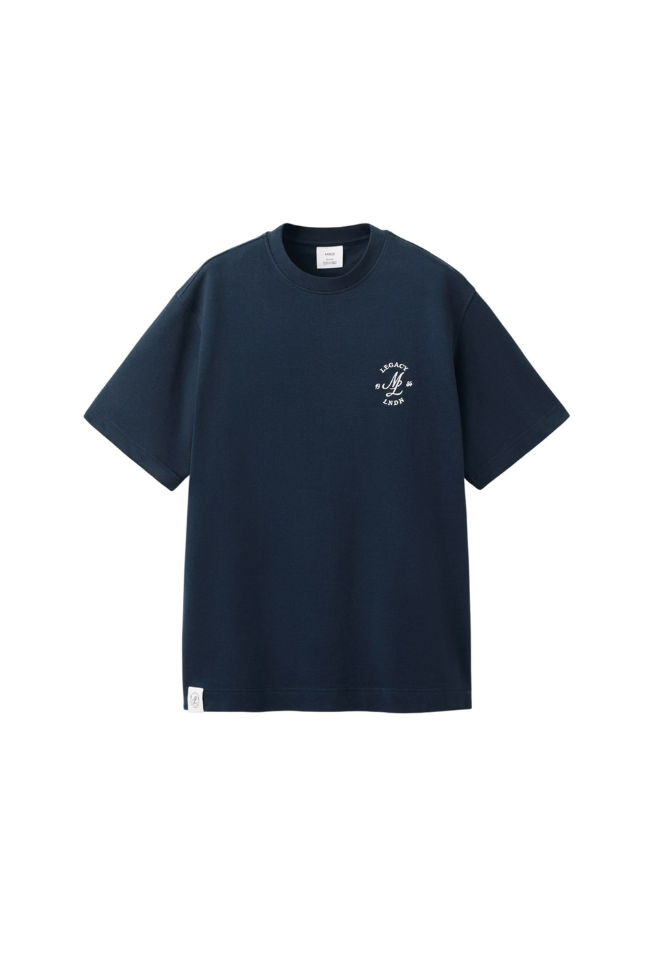 Мужской Mango Man Футболка LEGACY из хлопка (цвет ), артикул 27054438 | Фото 1