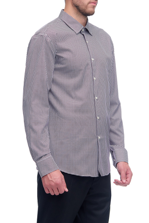 BOSS Рубашка классического кроя из высококачественного хлопка с рисунком ( цвет), артикул 50459860 | Фото 4